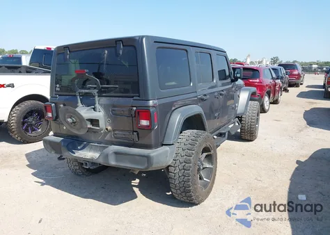 2018 Jeep Wrangler Unlimited Sport S 4X4 from USA, damaged, VIN 1C4HJXDG5JW107866